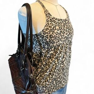 faded glory leopard print tank